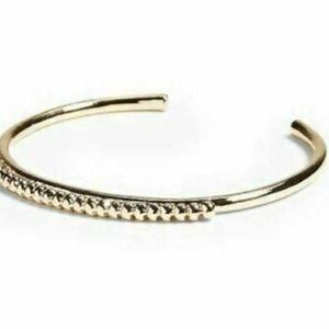 Banana Republic Gold Ball Cuff Bracelet NWT 38